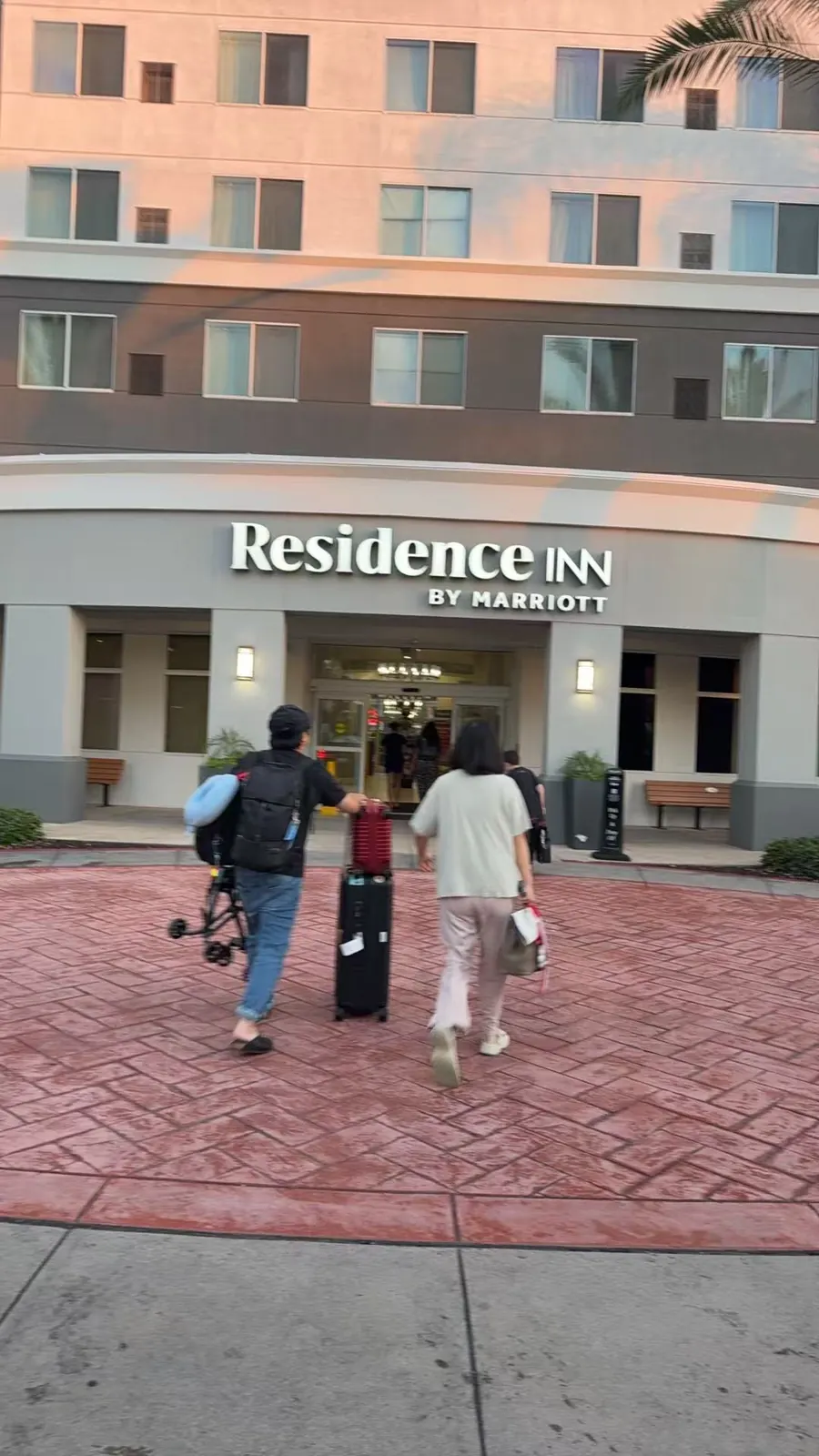 Passenger hotel arrival
